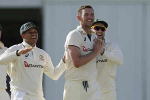 Australia Dominates West Indies in First Test, Hazlewood's Five-for Seals Victory