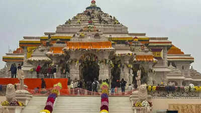 Live broadcast of morning Aarti at Ayodhya Ram Mandir