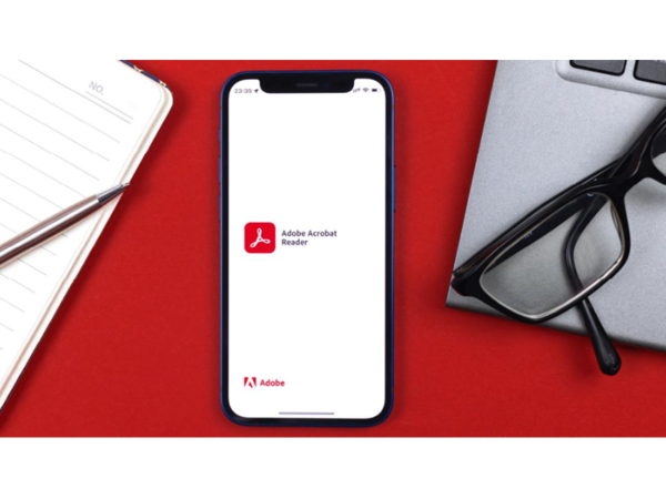 Screenshot of Adobe Acrobat mobile app on a smartphone