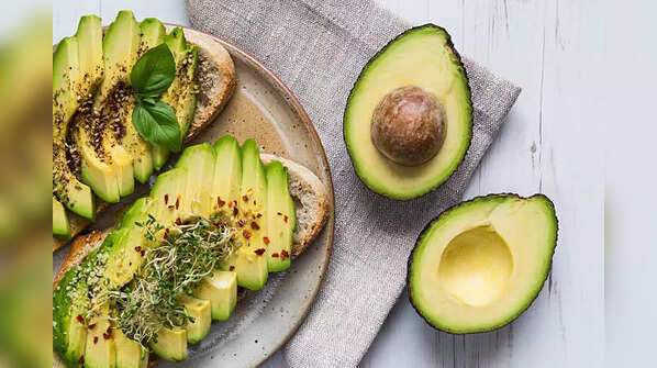 Creamy avocados for skin hydration