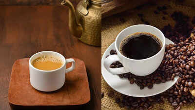 Comparing the benefits of tea and coffee
