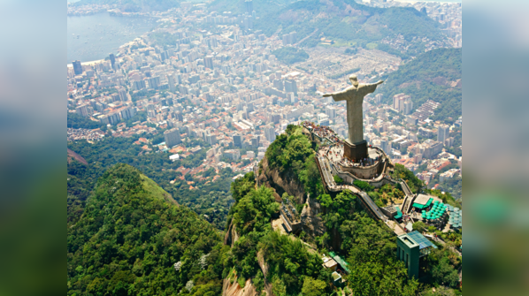 Christ the Redeemer overlooking Rio de Janeiro