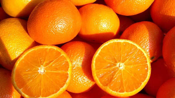 Juicy oranges full of vitamin C